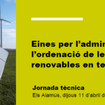 Eines per l’administració per a l'ordenació de les energies renovables en territori rural II