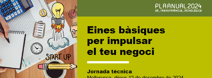 JORNADA TÈCNICA | Eines bàsiques per impulsar el teu negoci